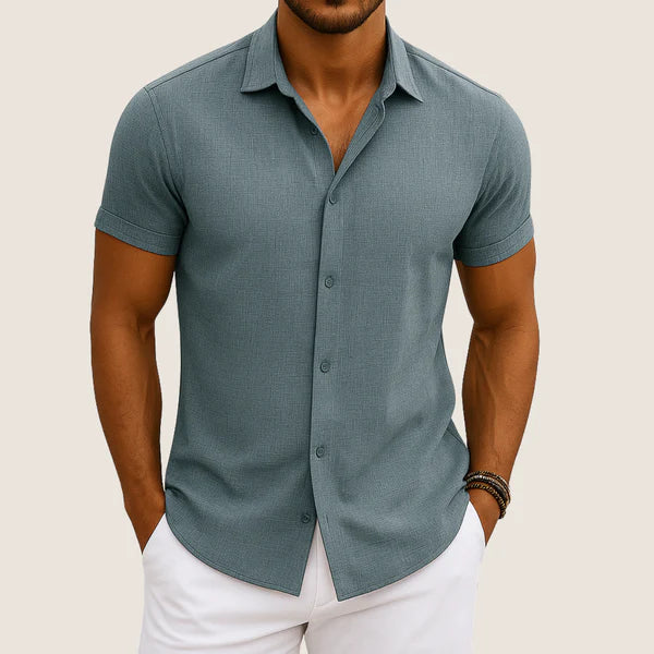 Monarch Linen & Cotton Shirt – Relaxed Fit & Summer Comfort