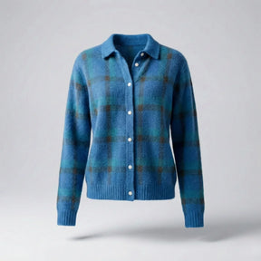 Monarch Wear™ | Cardigan Rétro Check™