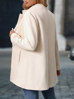 Women's Classic Button-Up Winter Coat