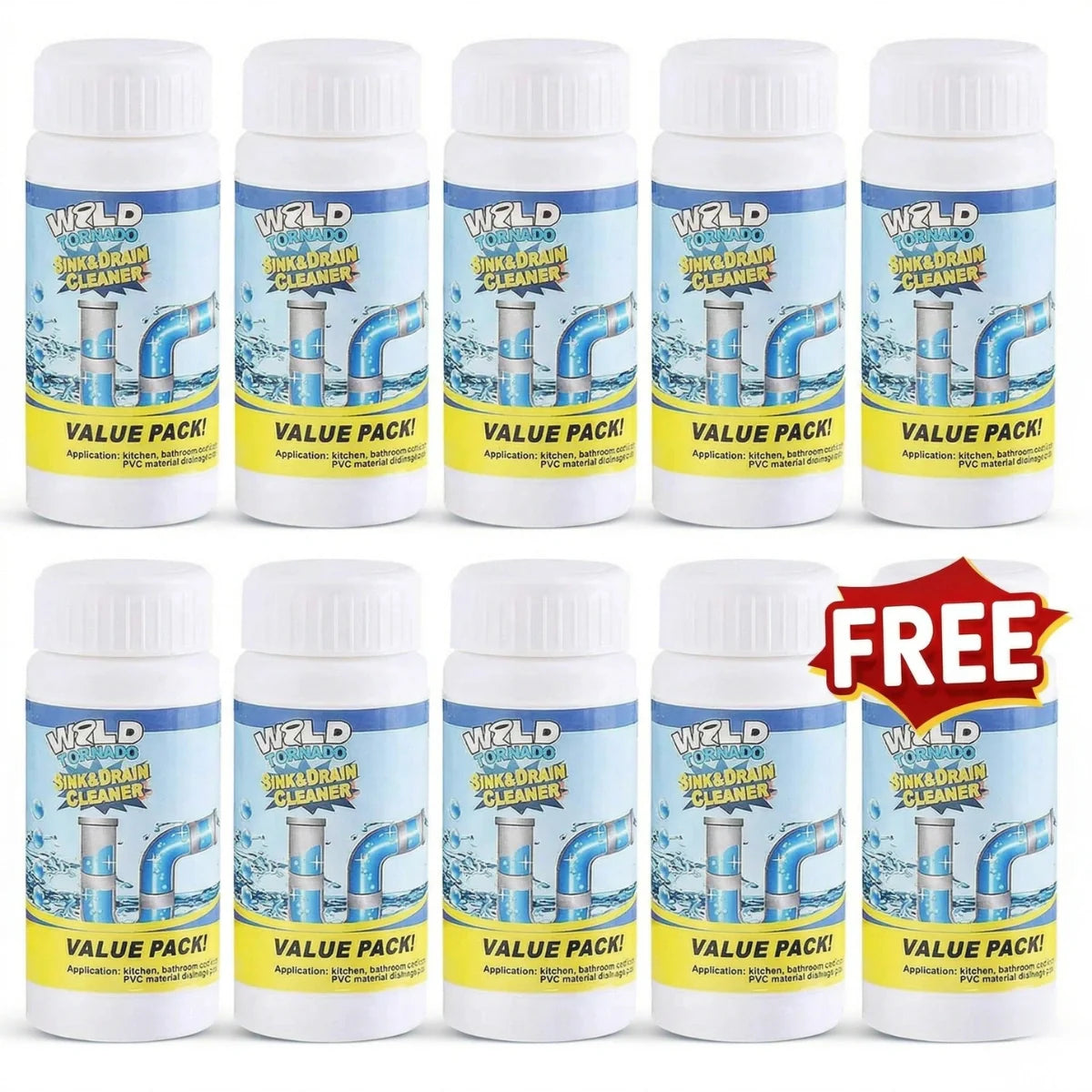 Monarch | Active Foam Drain Unblocker – WildTornado™ Pro