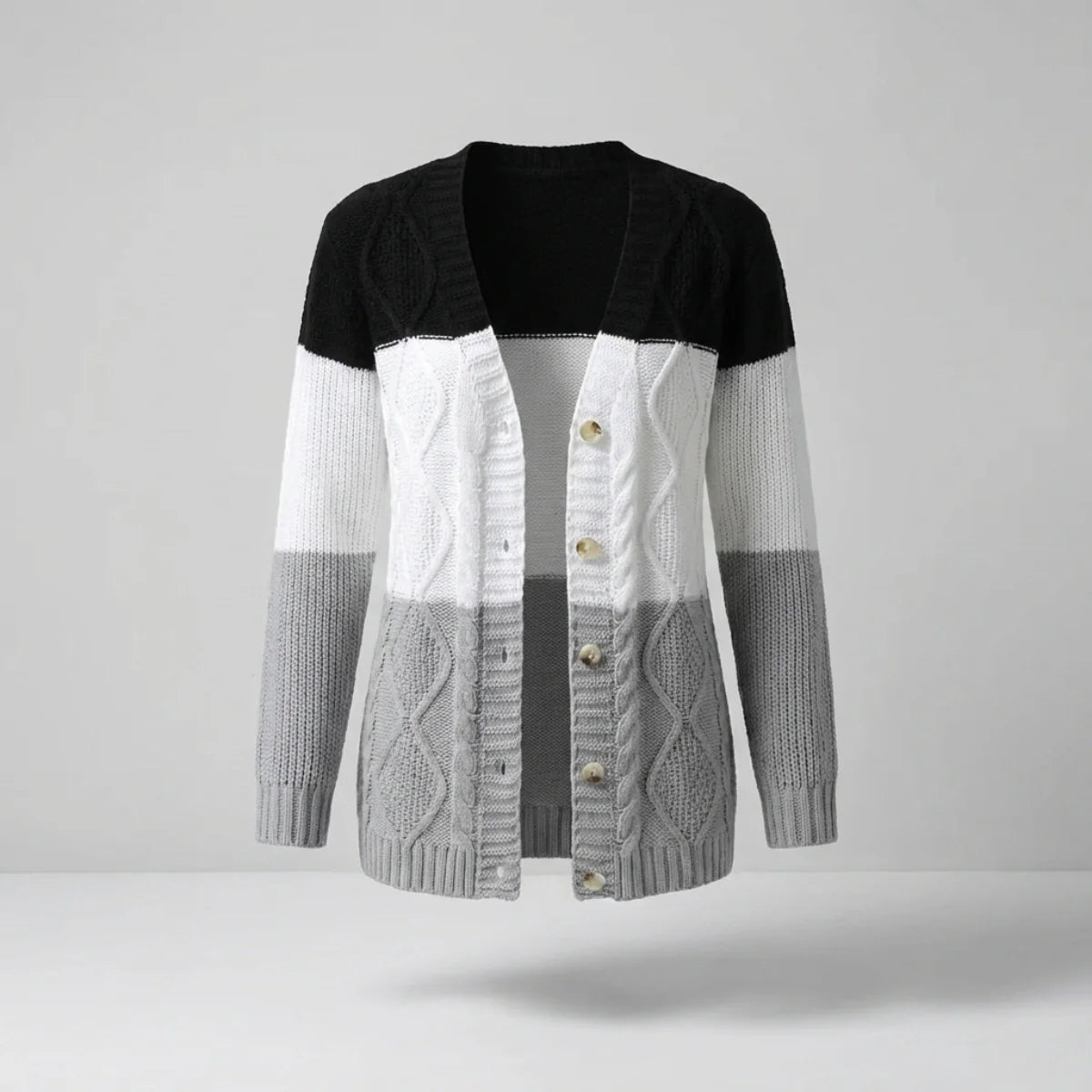 Monarch Wear™ | Striped Cardigan Allure™