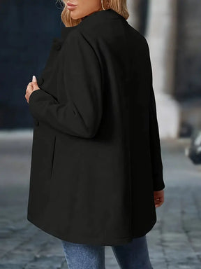 Women's Classic Button-Up Winter Coat
