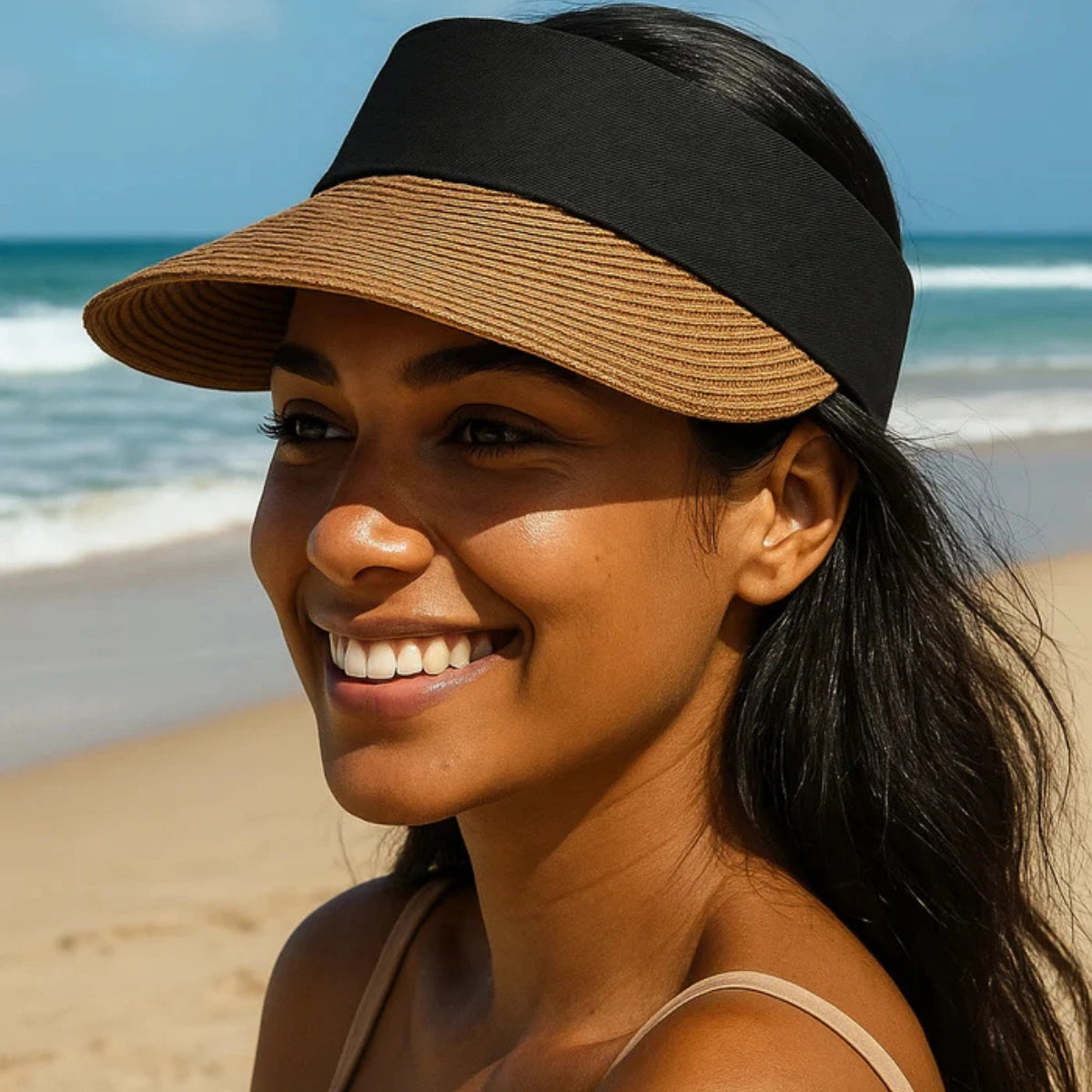 Camburi Visor – Foldable, Stylish Sun Protection for Summer Days