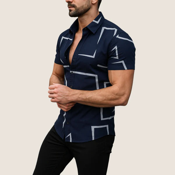 Monarch Printed Shirt – Casual Summer Style