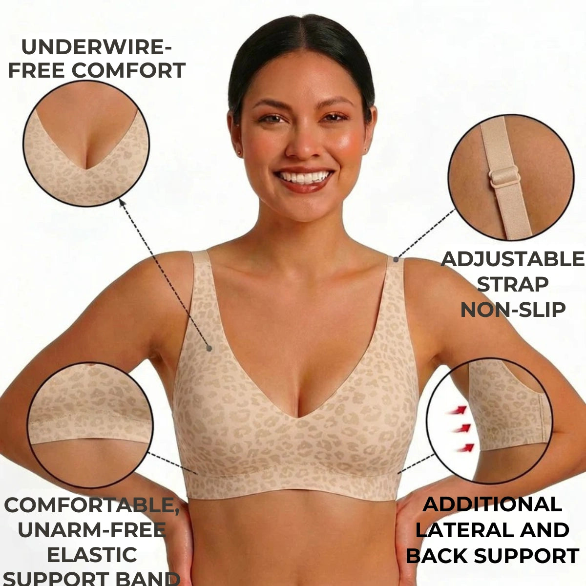 Monarch Wear |  Second Skin Bra - Nuvia™
