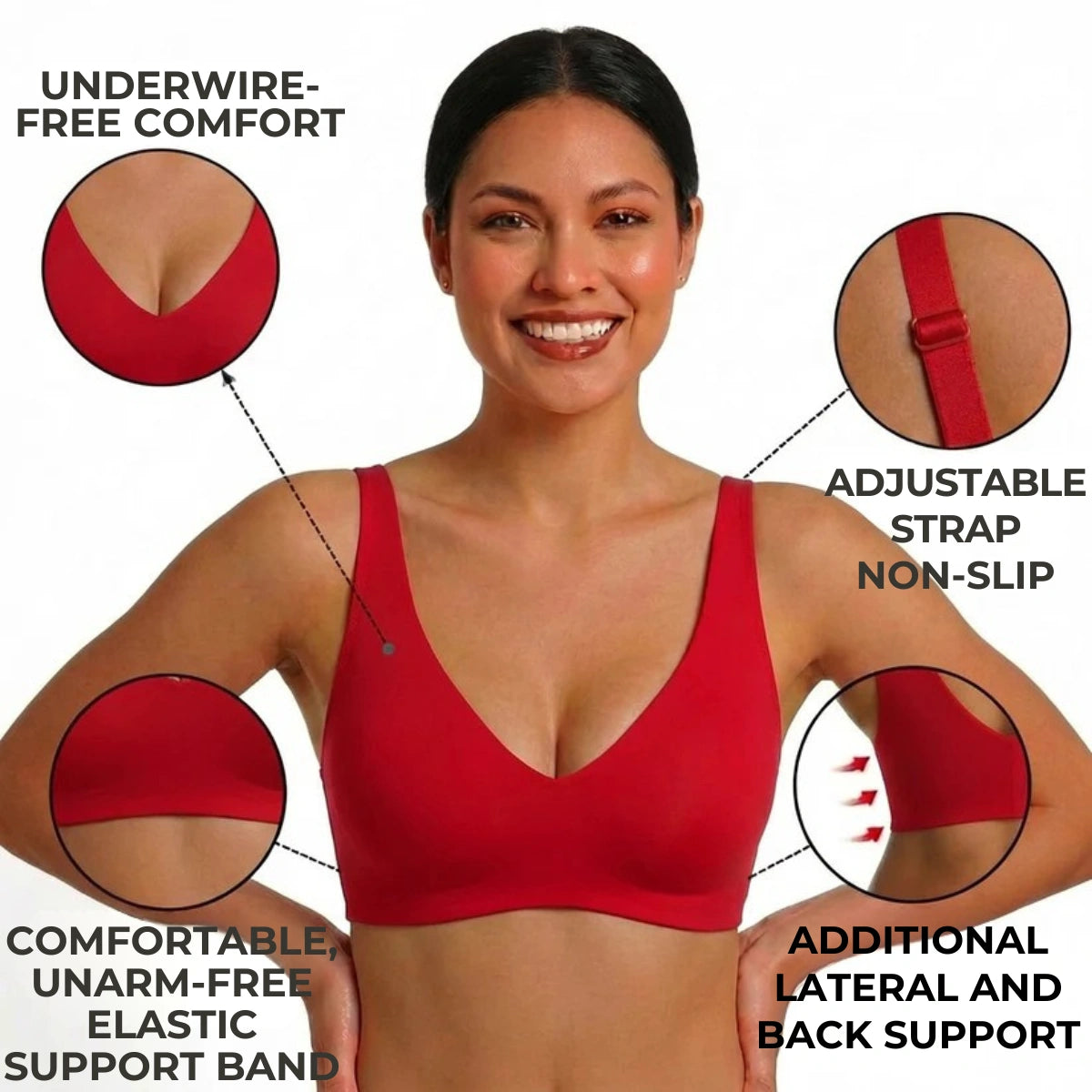 Monarch Wear |  Second Skin Bra - Nuvia™