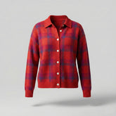 Monarch Wear™ | Cardigan Rétro Check™