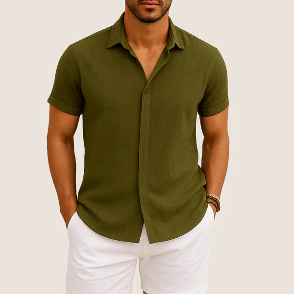 Monarch Linen & Cotton Shirt – Relaxed Fit & Summer Comfort