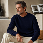 Men`s Crew Neck Long Sleeve Jumper