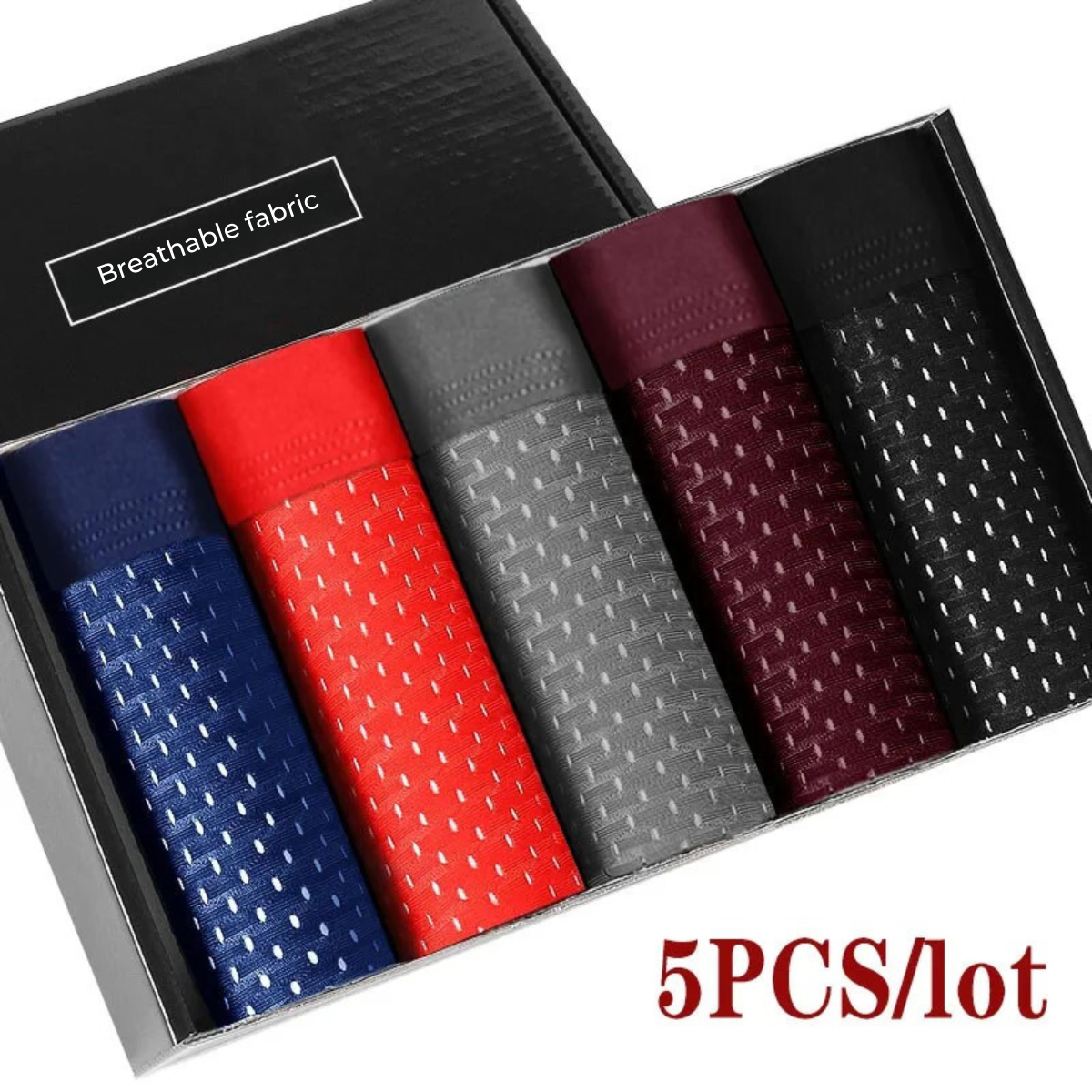 Monarch Wear - Set of 10 Bamboo Fibre Boxers [Pay for 5, Get 10]