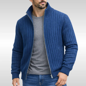 Monarch Wear | Elegant Classic Zip Jacket – RibbedWarm™