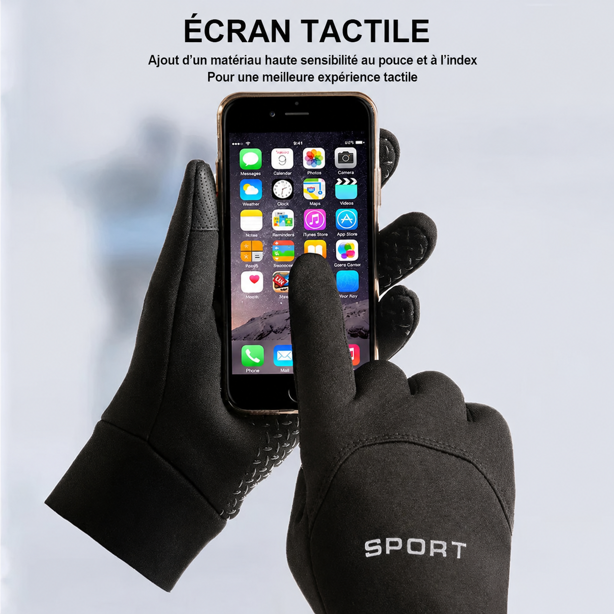ThermoGrip™ – Warm & Comfortable Winter Thermal Gloves