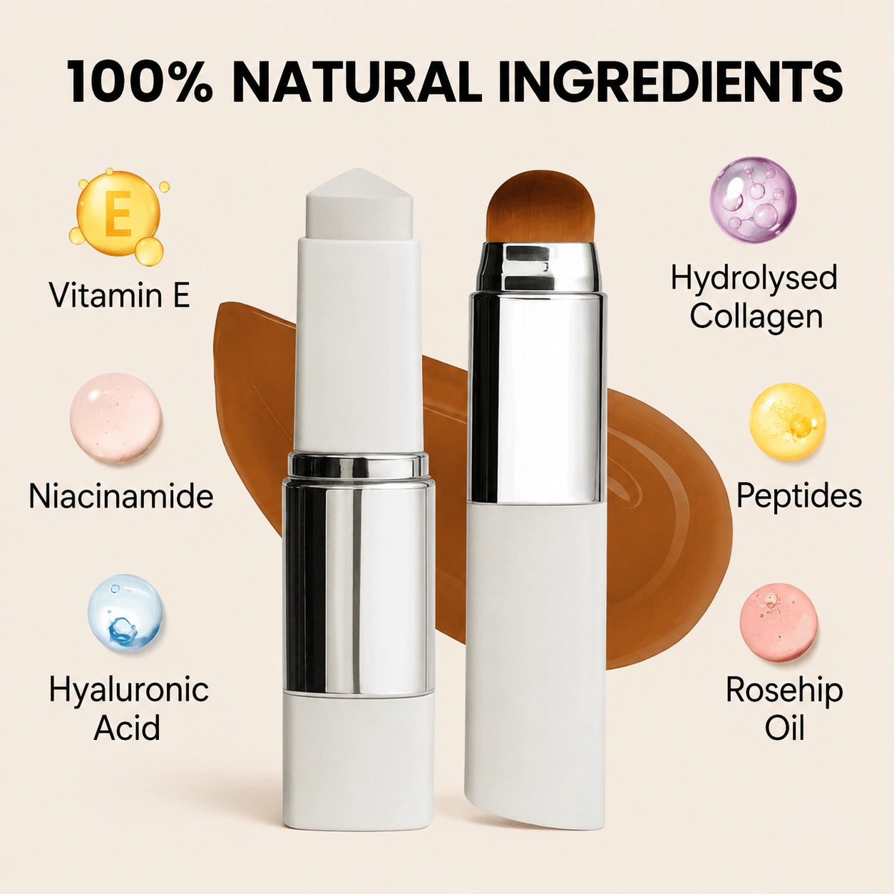 Monarch Wear | Intelligent Makeup base – Built-In Brush & Adaptive Pigments – SkinMatch™