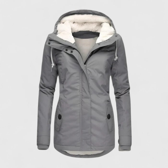 Women's Sherpa-Lined Winter Jacket