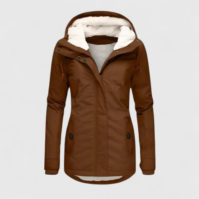 Women's Sherpa-Lined Winter Jacket