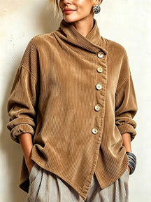 Women's Cable Knit Roll Neck Jumper