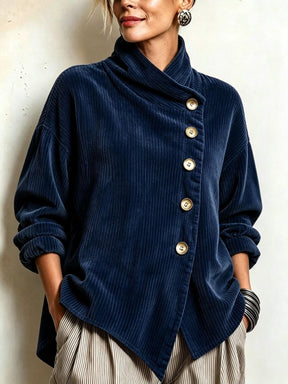 Women's Cable Knit Roll Neck Jumper
