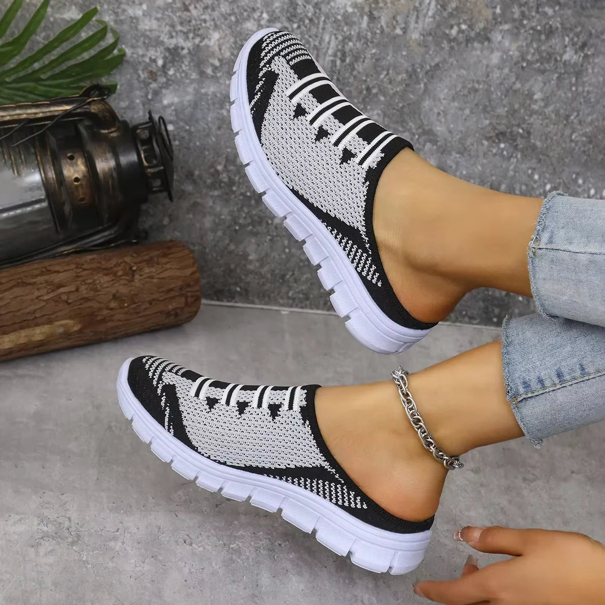 Monarch Wear | Breathable Closed-Back Tennis Shoes – AirComfort™ Slip-On