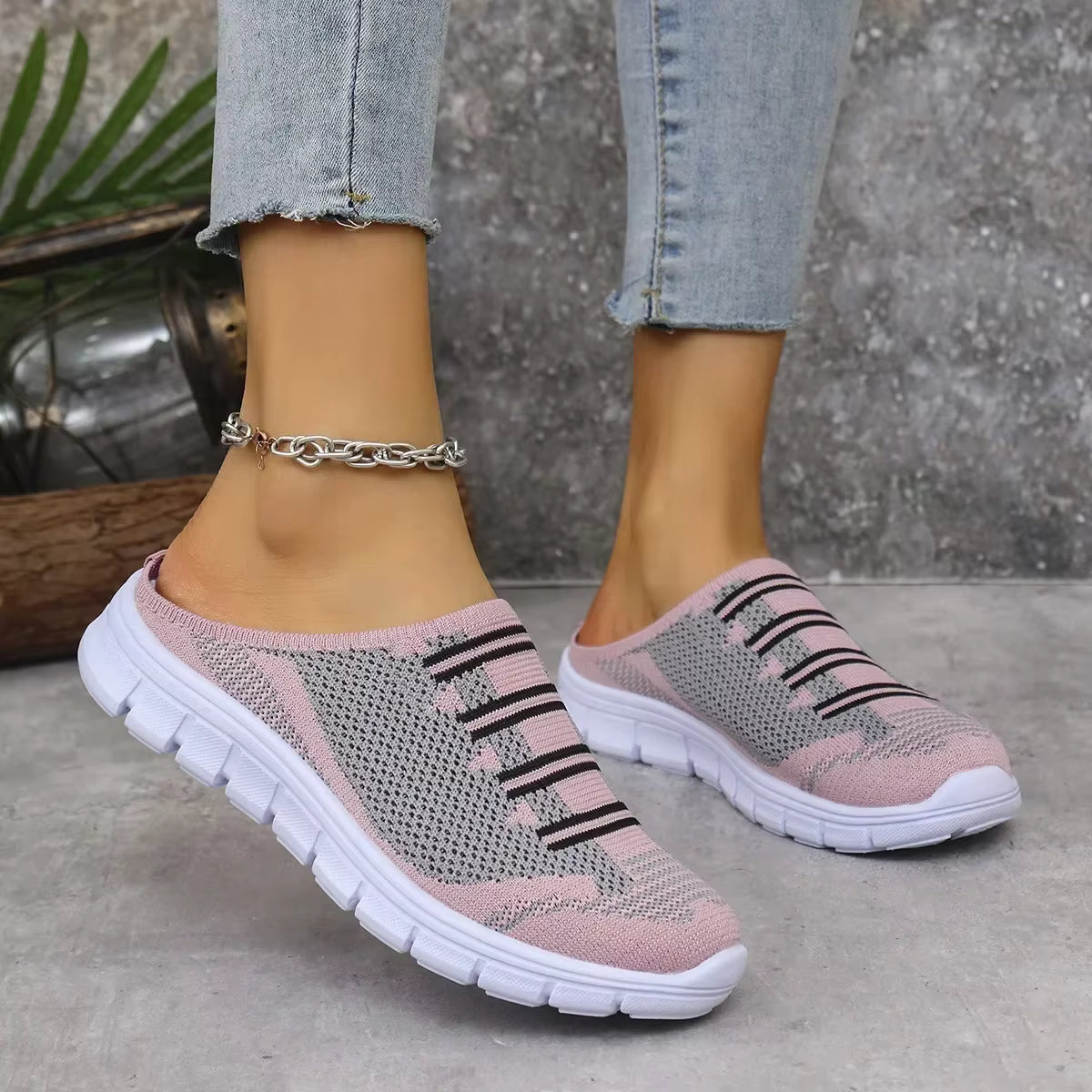 Monarch Wear | Breathable Closed-Back Tennis Shoes – AirComfort™ Slip-On
