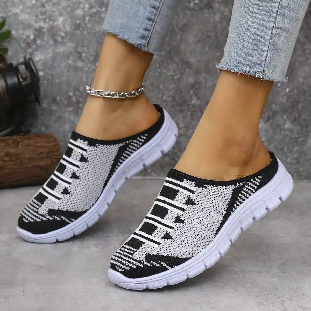 Monarch Wear | Breathable Closed-Back Tennis Shoes – AirComfort™ Slip-On