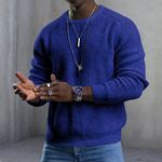 Men`s Crew Neck Long Sleeve Jumper