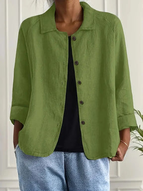 Women's Casual Button-Front Jacket