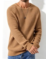 Men`s Crew Neck Long Sleeve Jumper