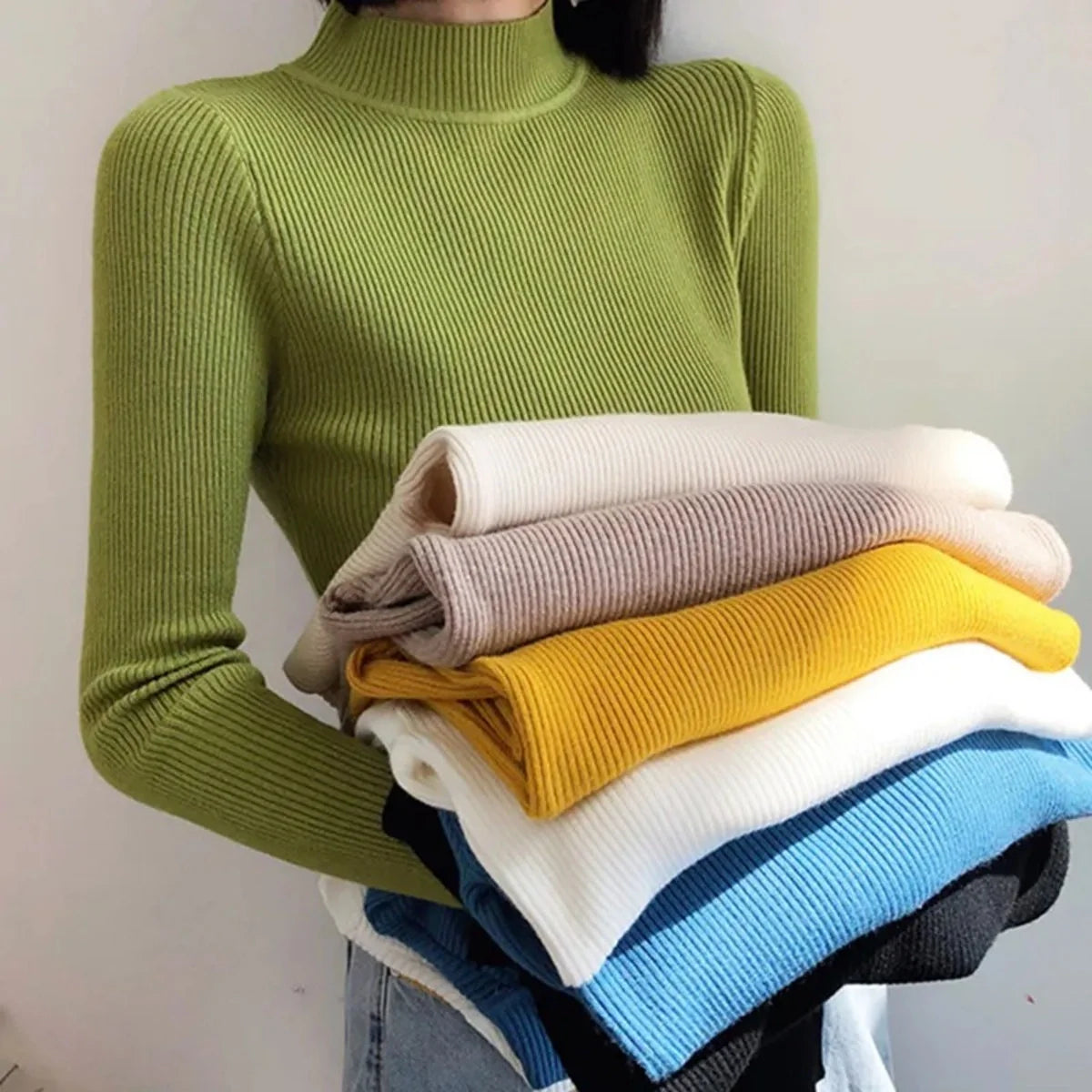 Monarch Wear™ | Roll Neck Jumper Éloria™