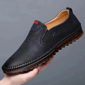 Monarch Wear - Leather Slip-On Moccasins for Men - LIMITED STOCK