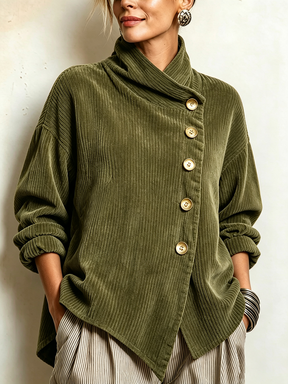 Women's Cable Knit Roll Neck Jumper