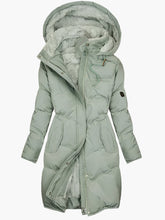 Women's Elegant Quilted Hooded Winter Coat